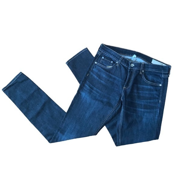 rag & bone Denim - Rag & Bone Beverlys Dark Denim Skinny Jeans Size 27